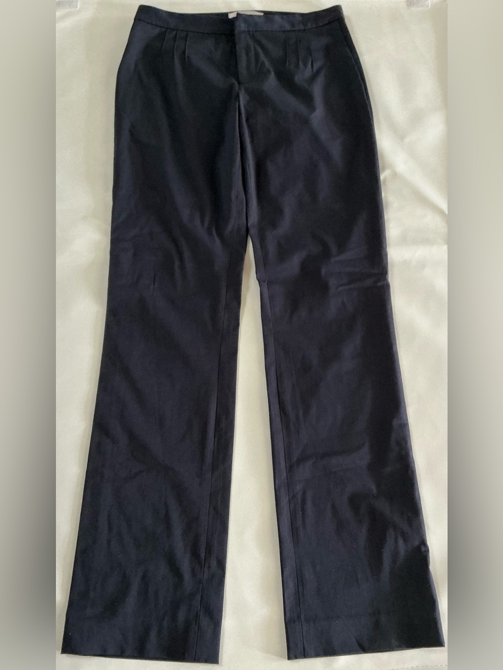 Rebecca Taylor Midnight Navy High-Rise Trousers